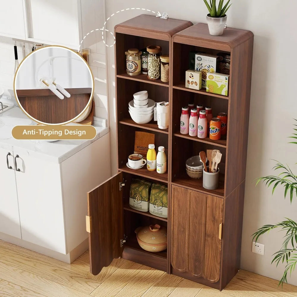 Walnut Storage Cabinet