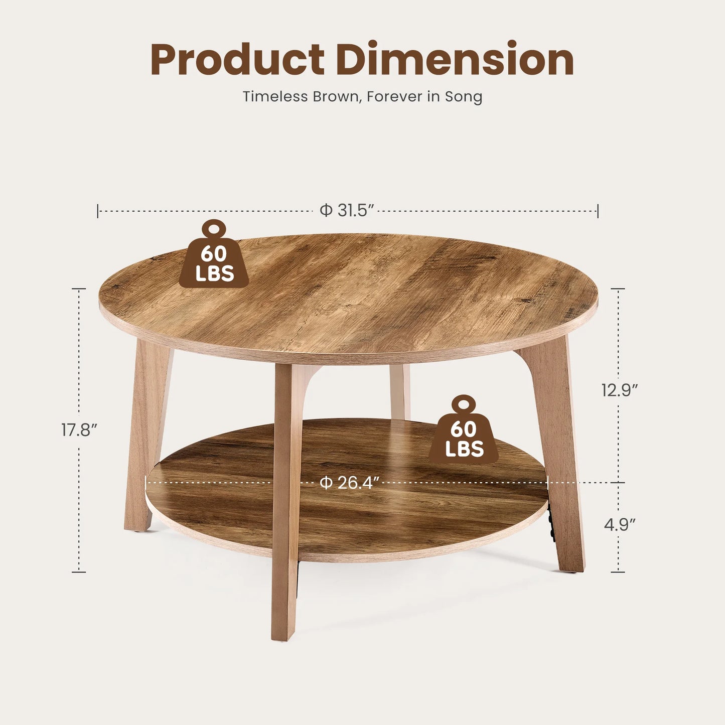 Modern Wood Coffee Table