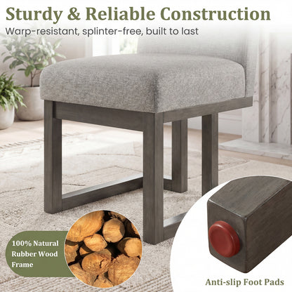 2 PCS Wooden Dining Chairs