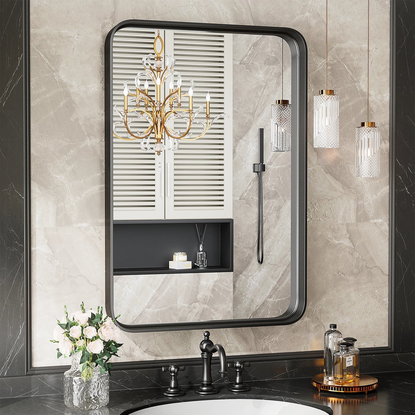 Metal Framed Mirror