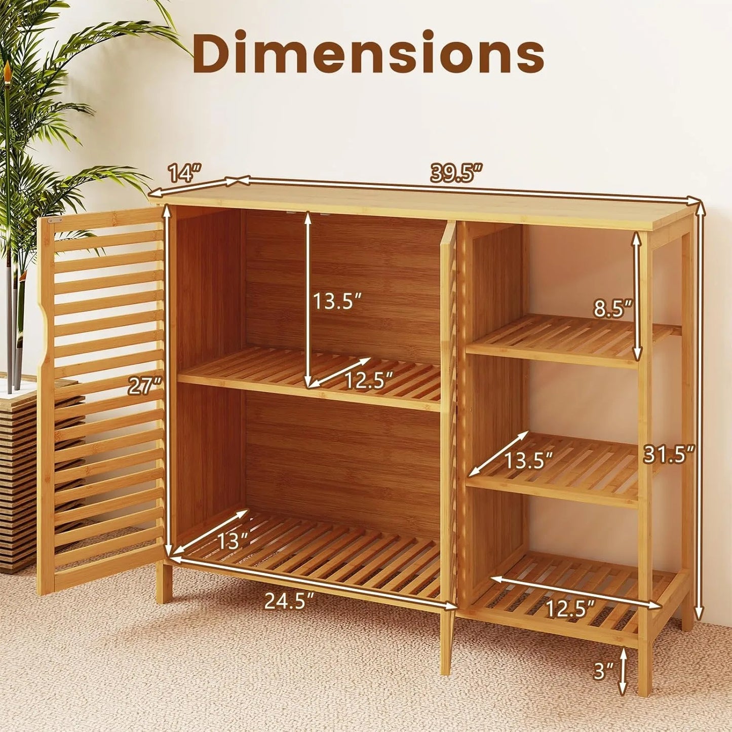Bamboo Cabinet