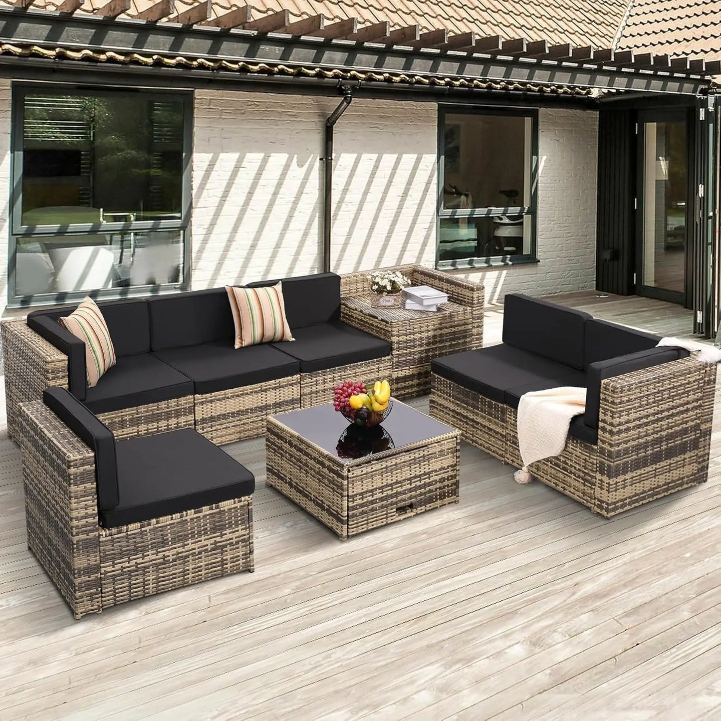 8-Piece Patio Furniture Set