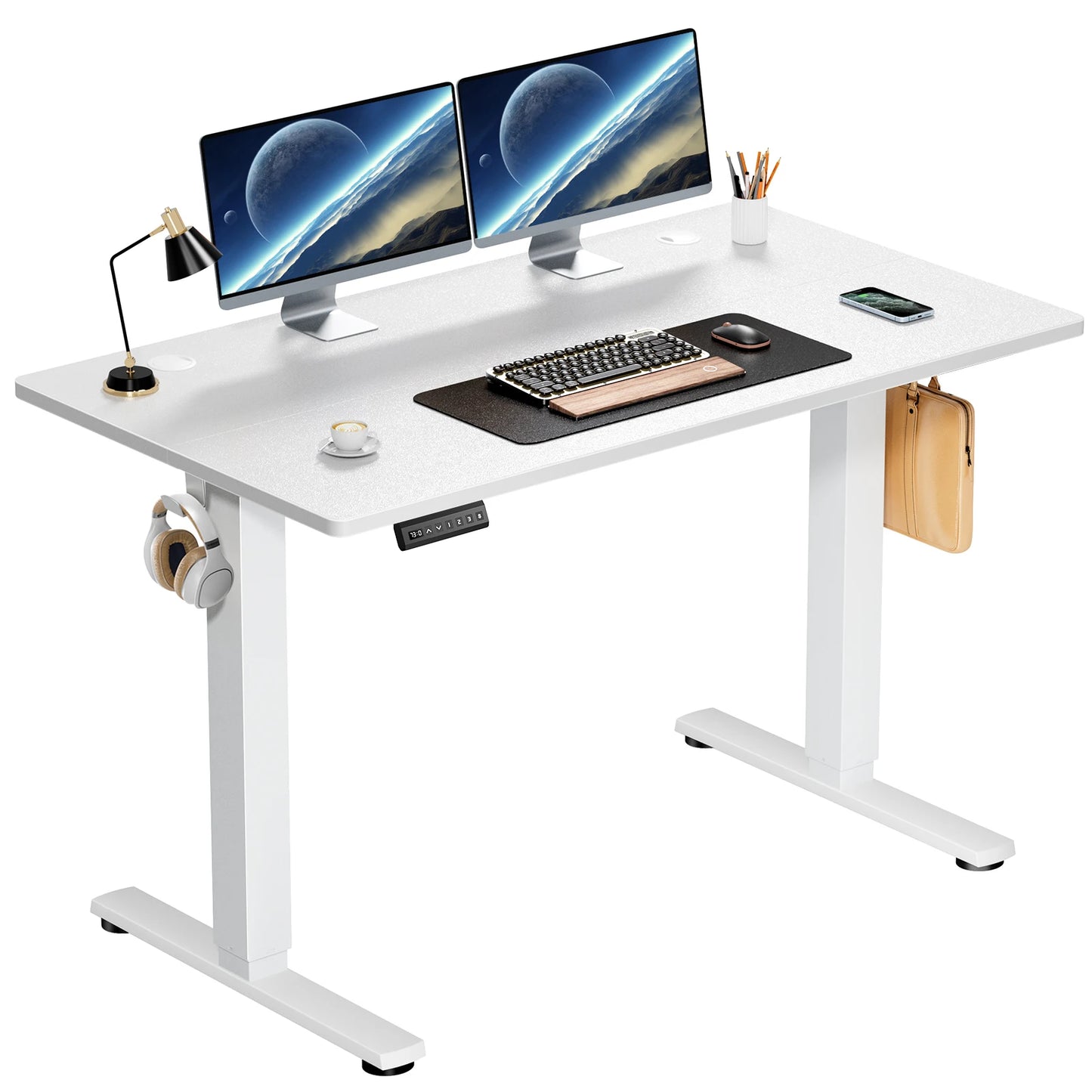 Electric Height Adjustable Ergonomic Standing Computer Desk