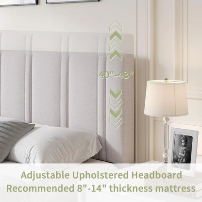 Upholstered Platform Bed Frame