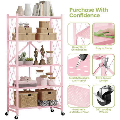 5-Tier Storage Shelf Organizer