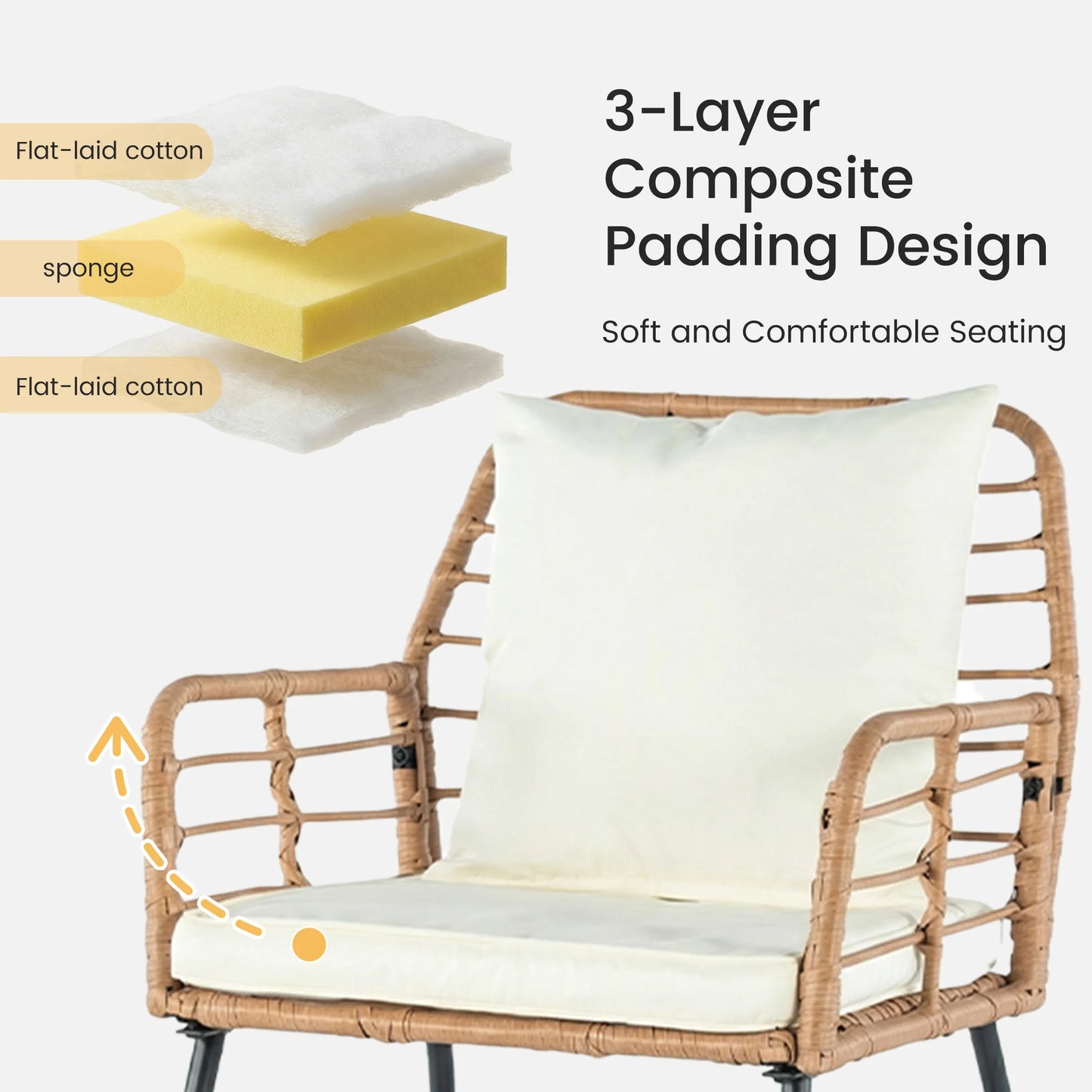 4 Piece Patio Furniture