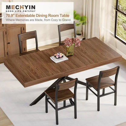 Walnut Extendable Dining Table