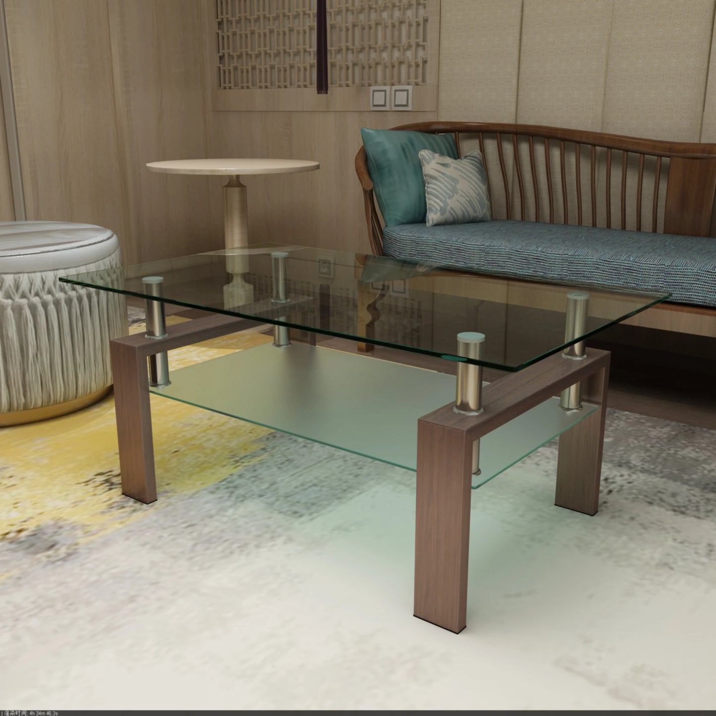 Modern Glass Coffee Table
