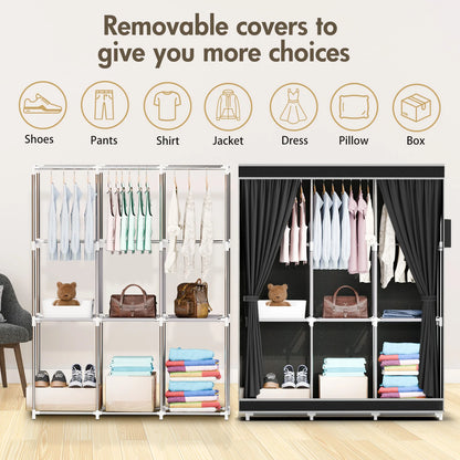 Portable Closet Wardrobe Organizer