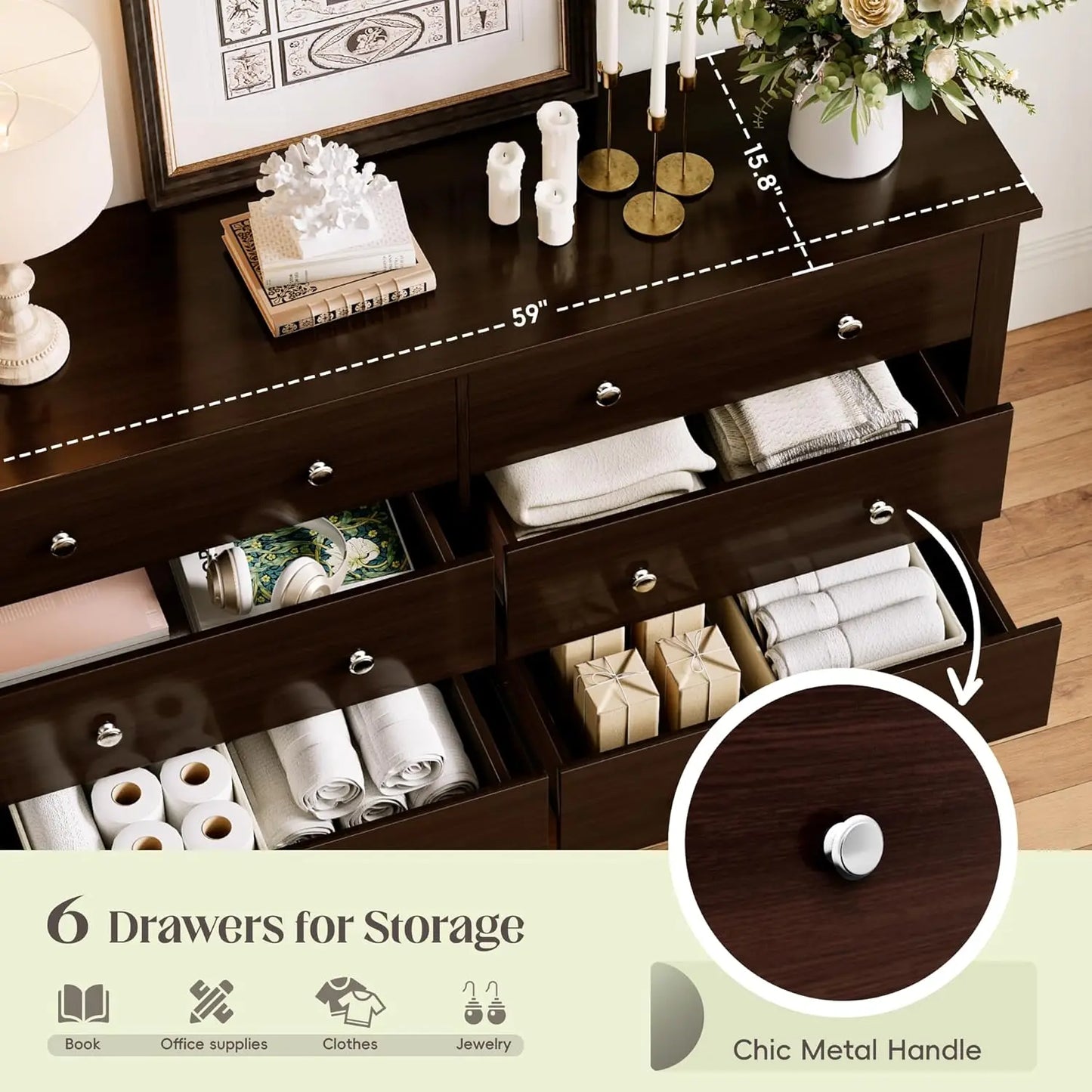 Wood Dresser