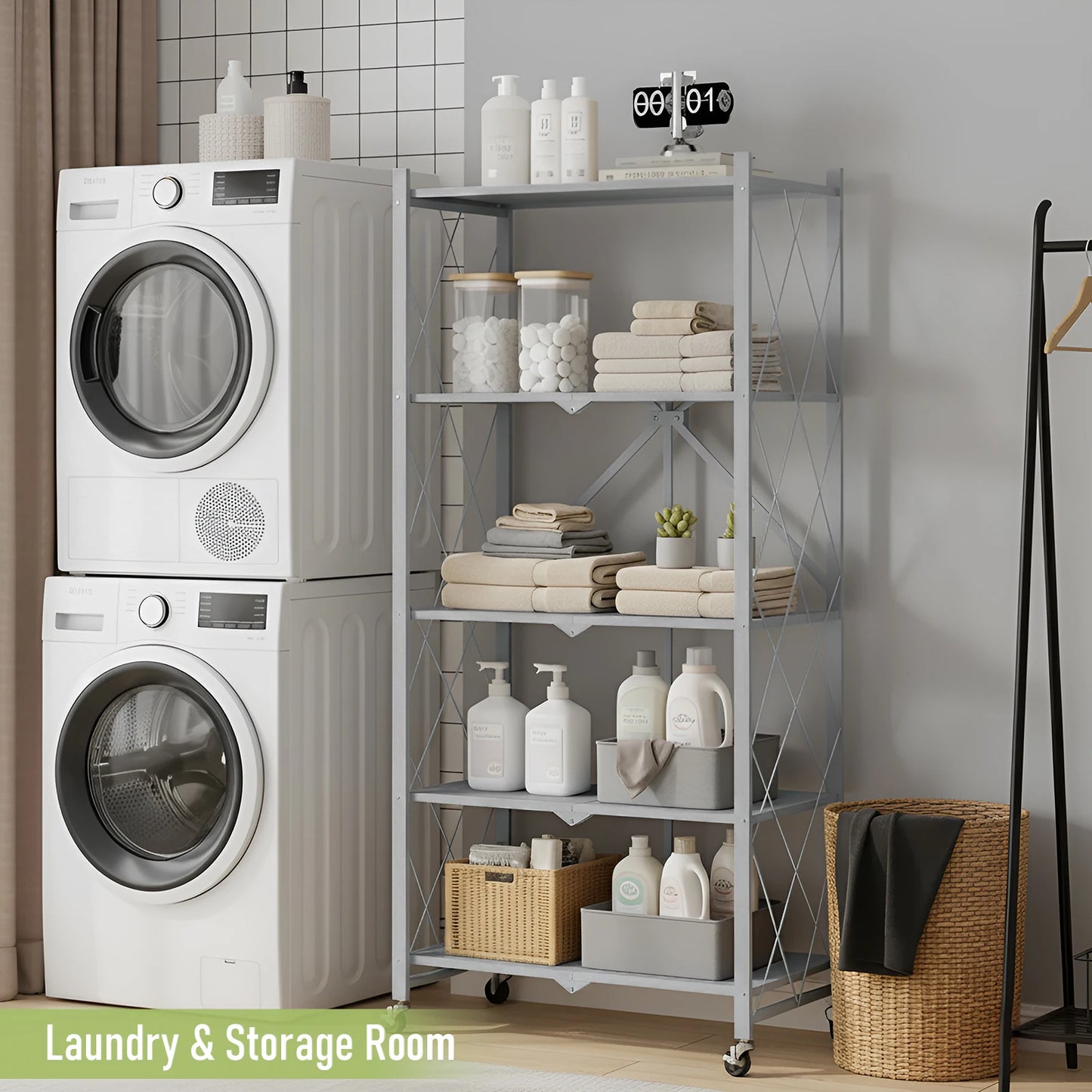 5-Tier Storage Shelf Organizer
