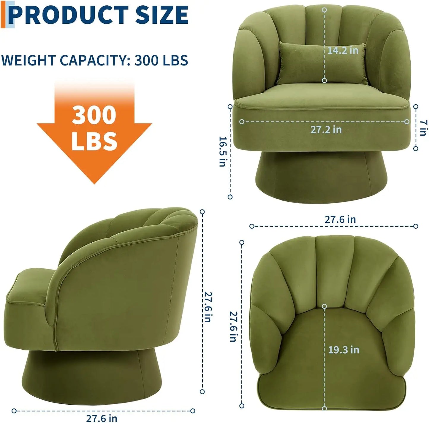 360° Barrel Lounge Chair