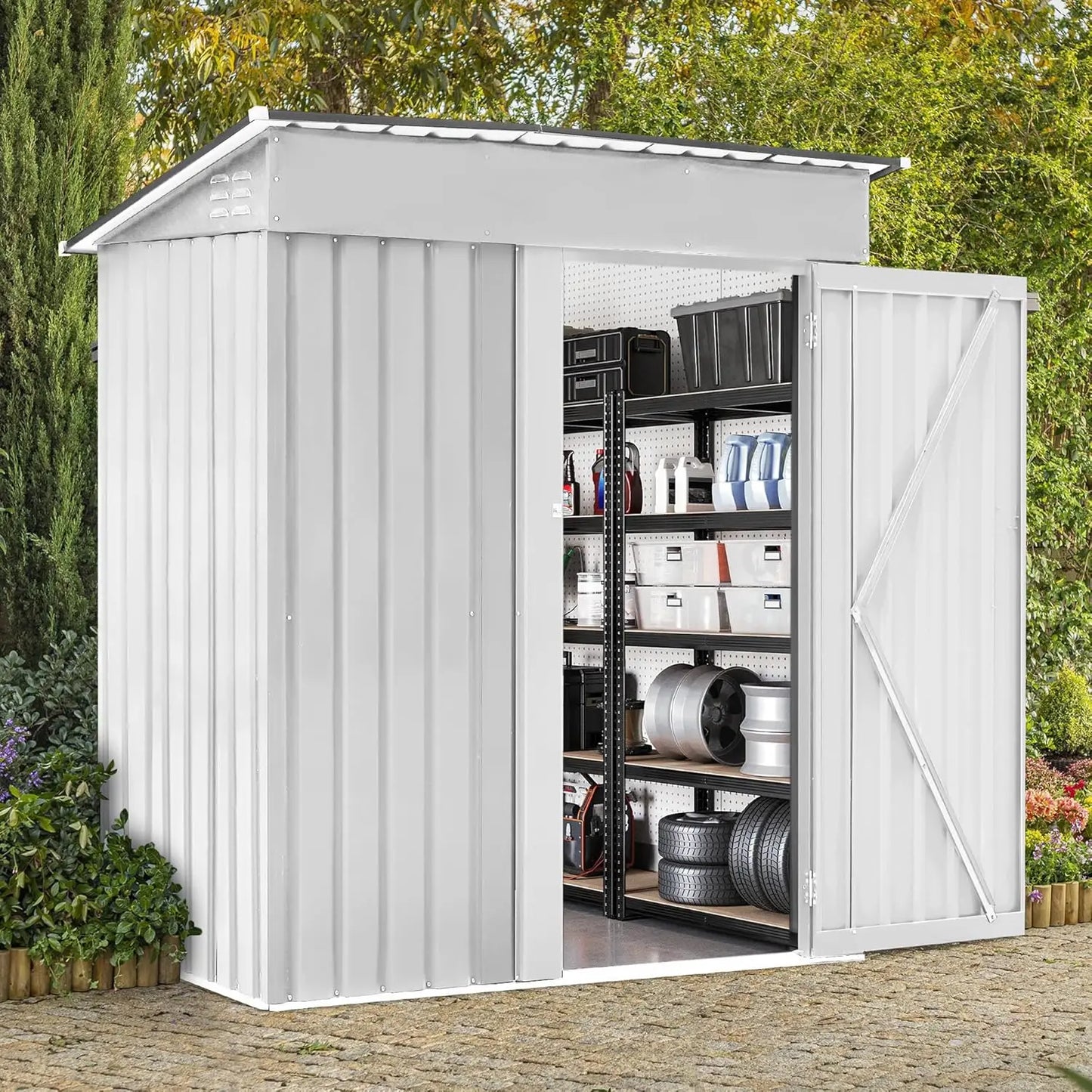 5x3 Lockable  Storage Shed