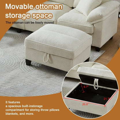 Modern Oversized Sofa