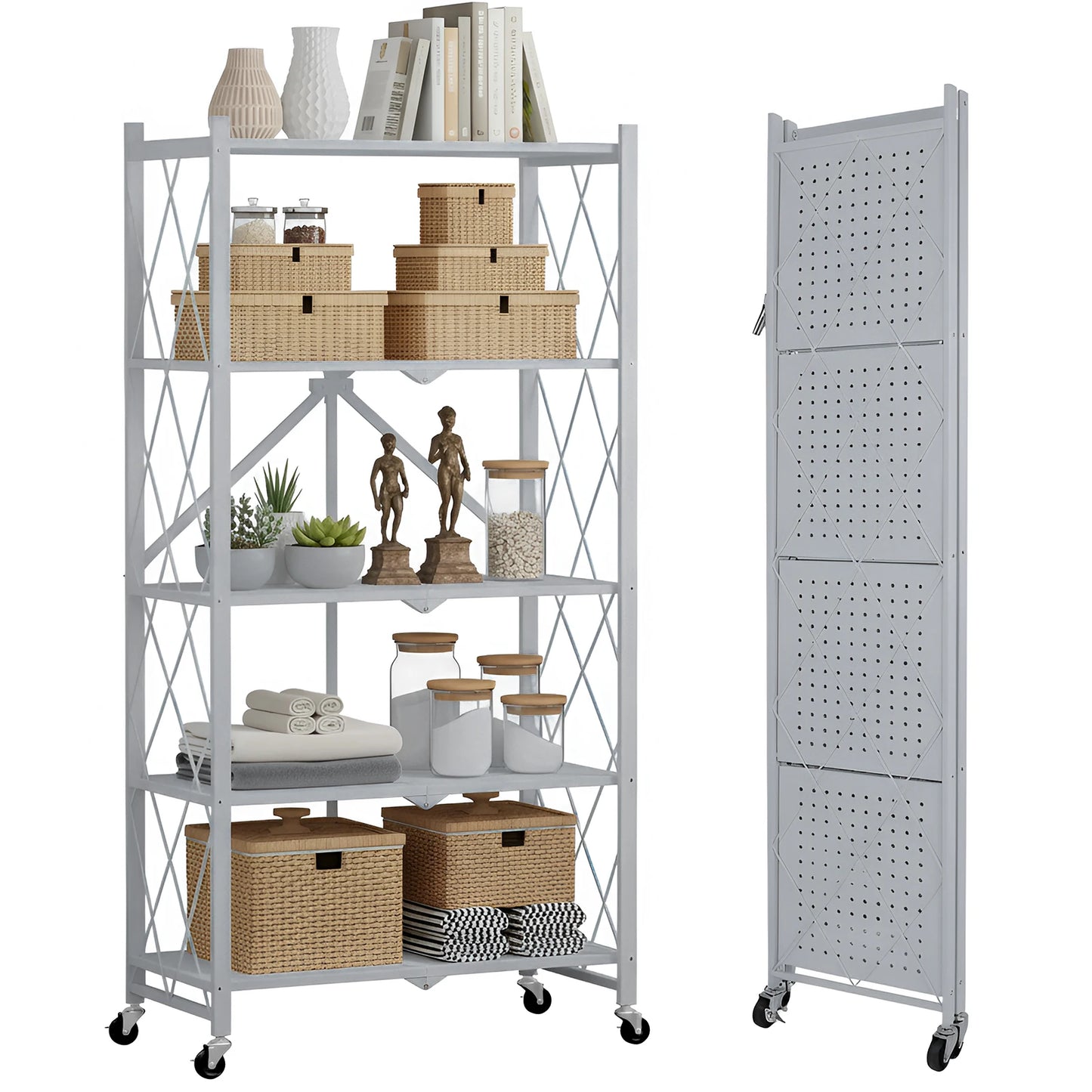 5-Tier Storage Shelf Organizer