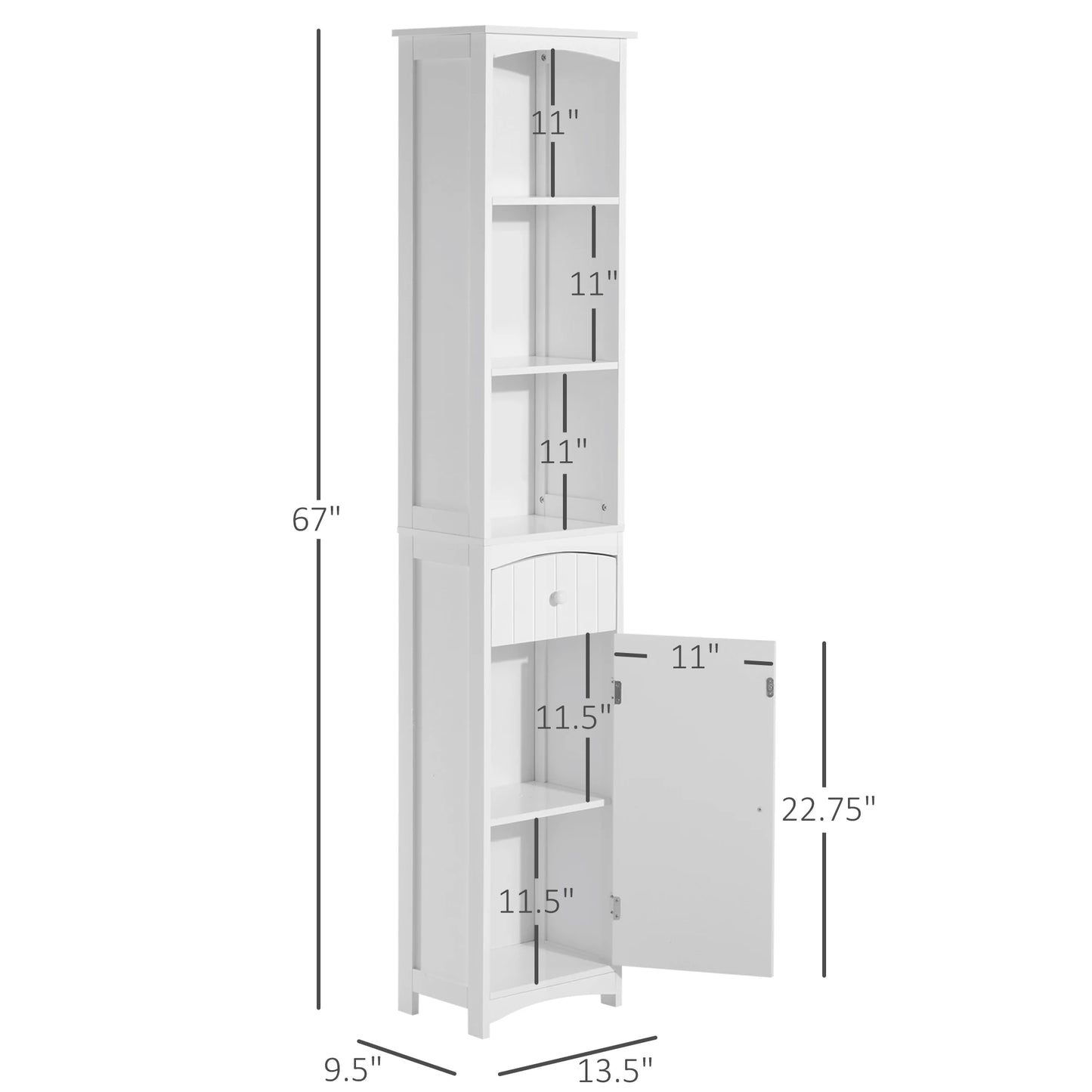 Free Standing Storage Cabinet