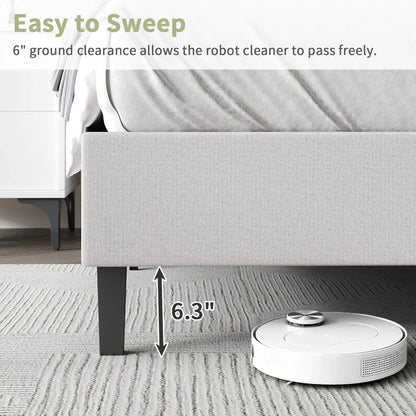 Upholstered Platform Bed Frame