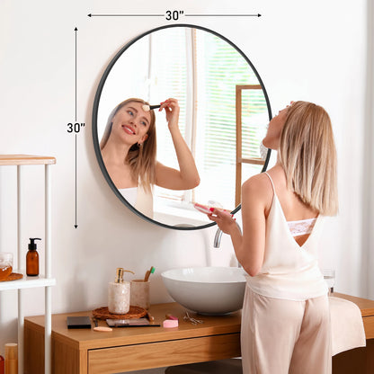 20 - 30 Inch Large Round Vanity Mirror