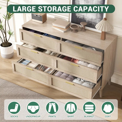 Rattan Dresser
