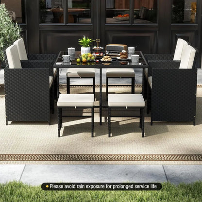 9 Piece Patio Dining Set