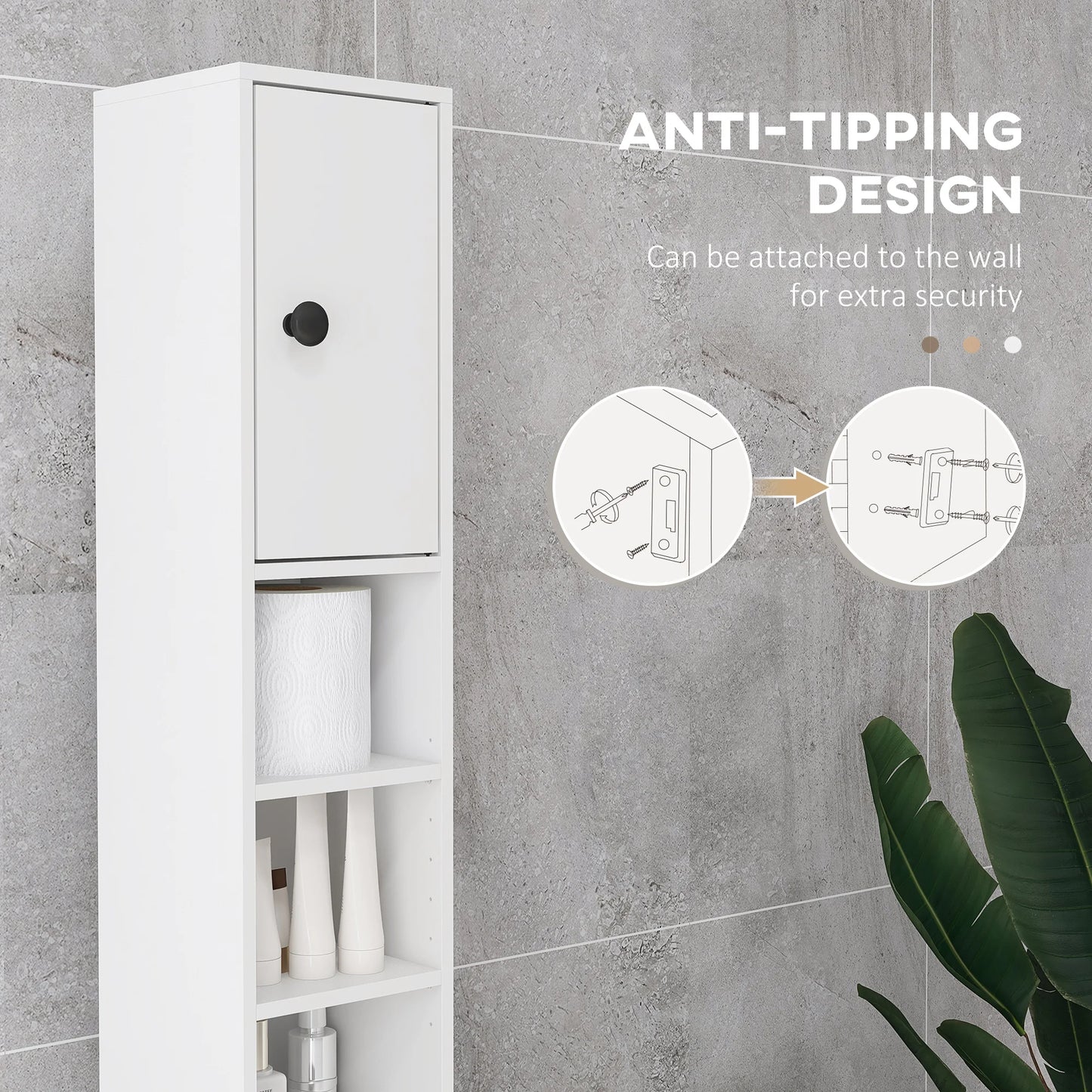 Tall Narrow Storage Cabinet