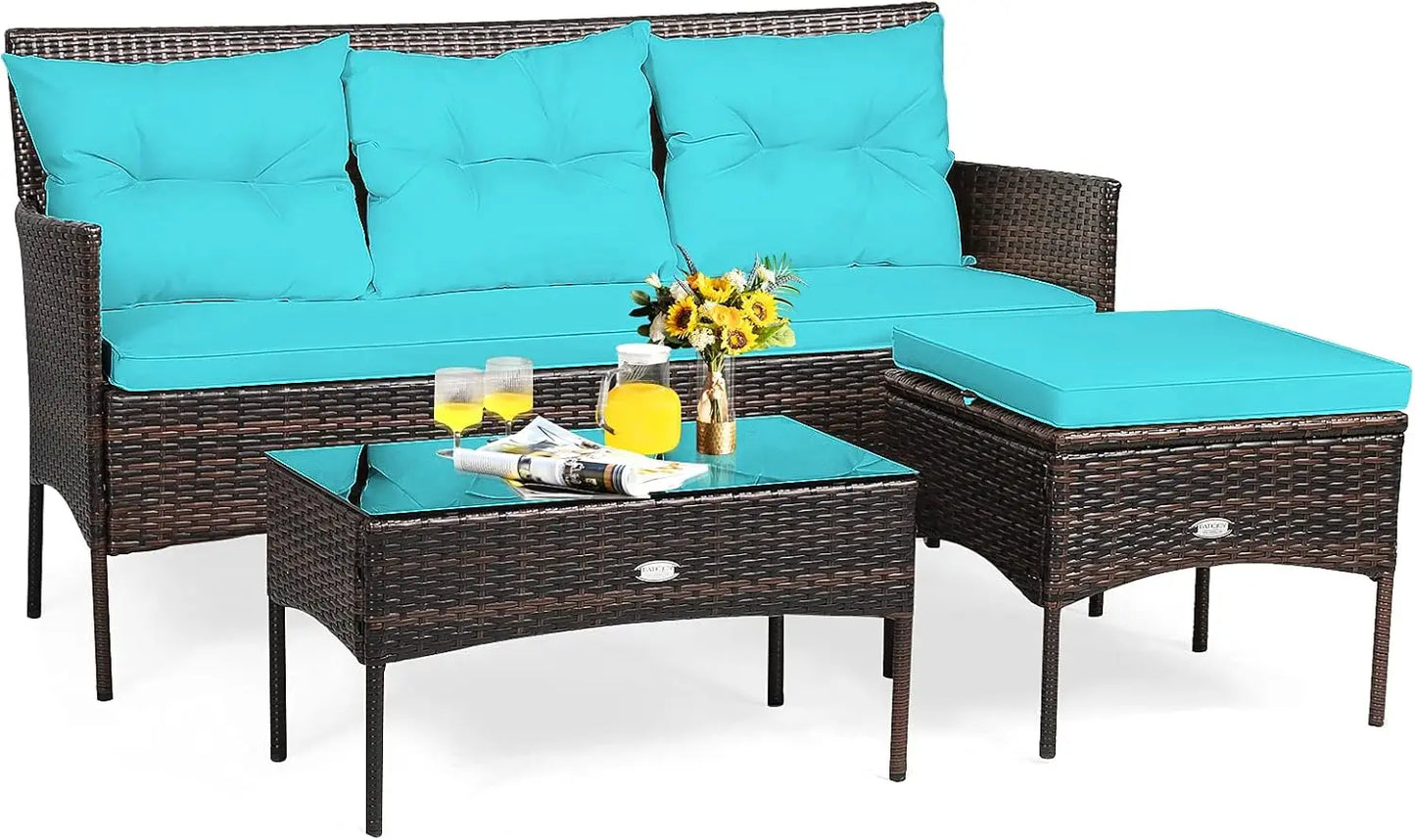 Outdoor Patio Furniture Set with Table