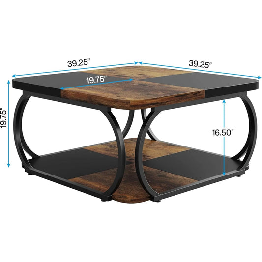 40 in Square Coffee Table