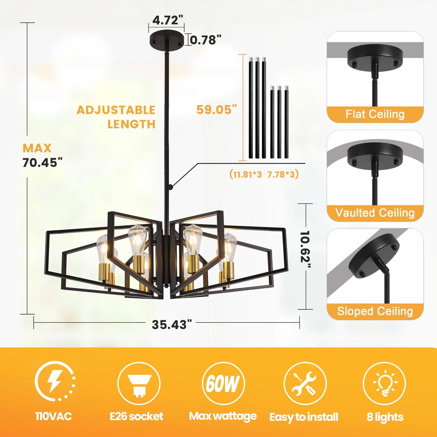 Modern Chandelier
