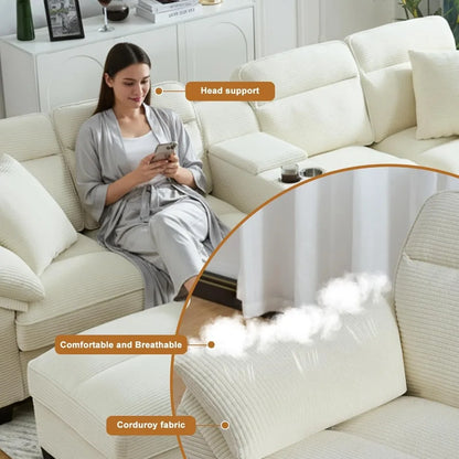 Modern Oversized Sofa