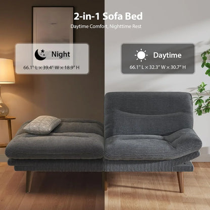 Convertible Futon Sofa Bed
