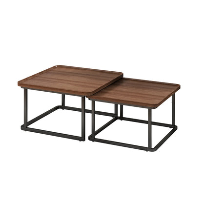 Set Of 2 Square Nesting Tables