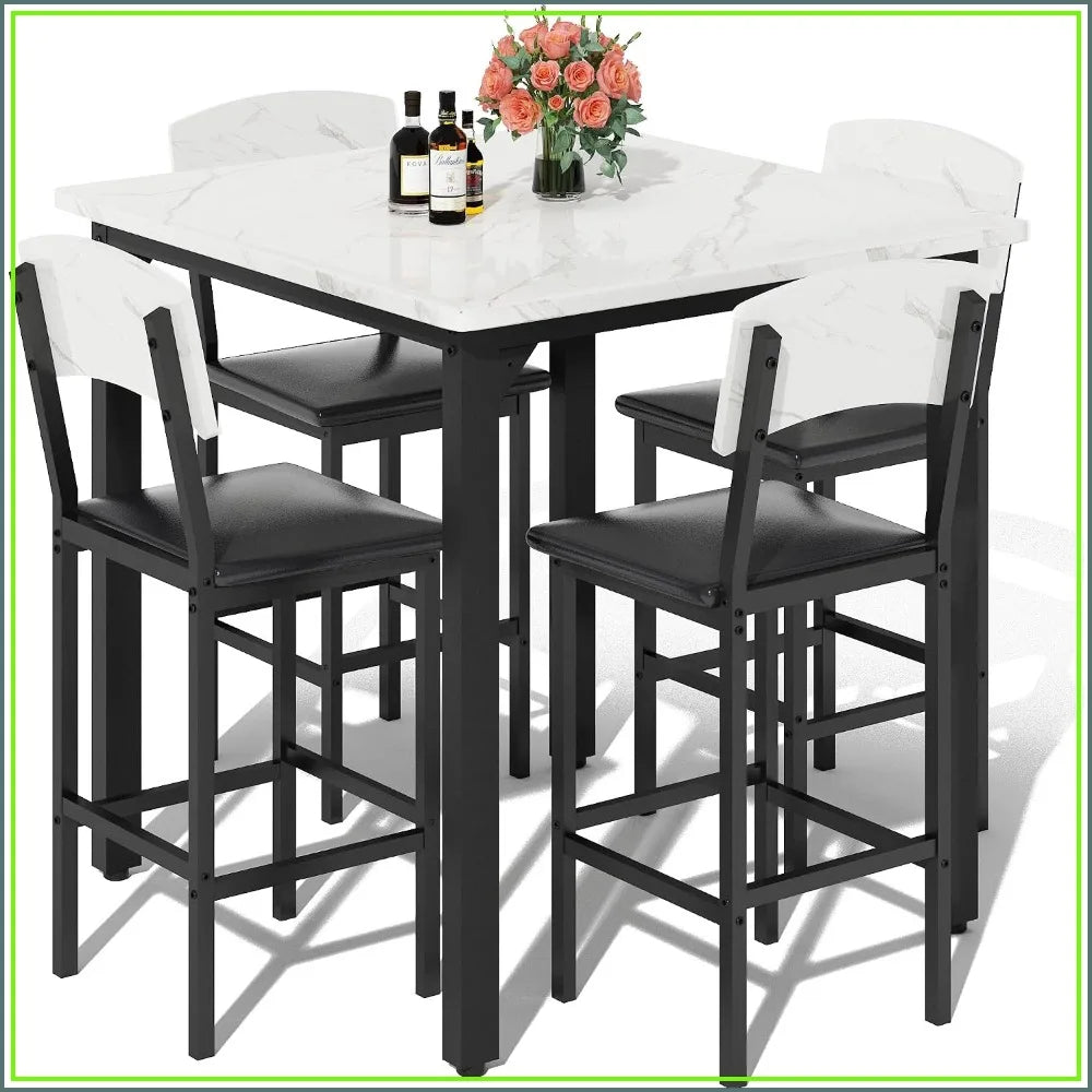 5 Piece Dining Table Set