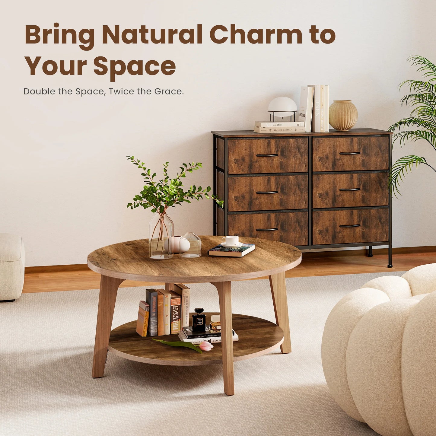 Modern Wood Coffee Table