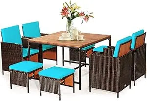 9 Piece Patio Dining Set