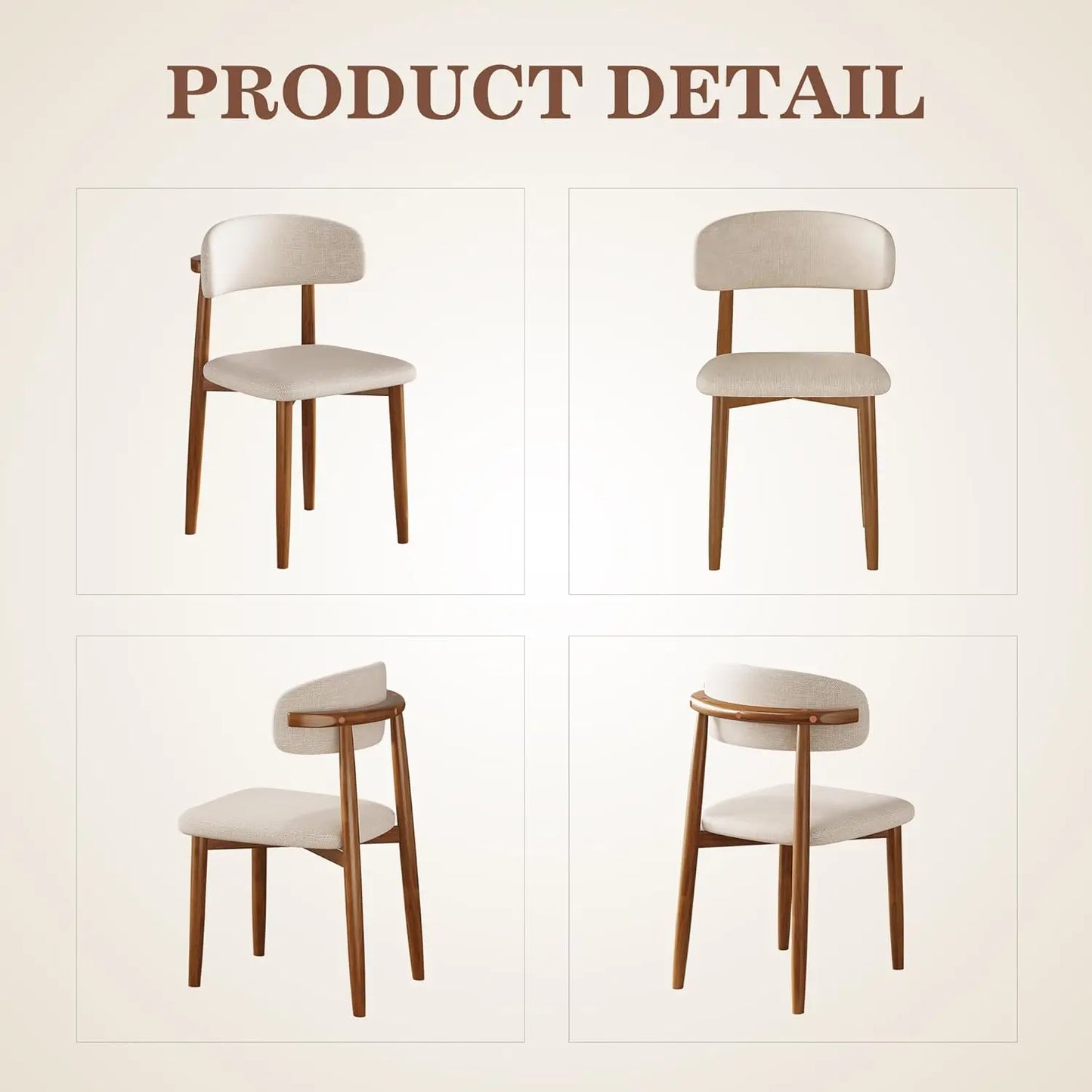Set of 8 Modern Dining Chairs