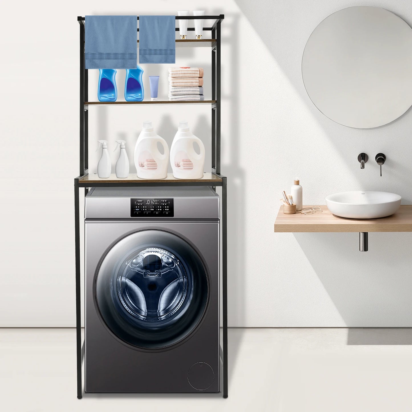 3 Tier Washer & Dryer Storage Shelf