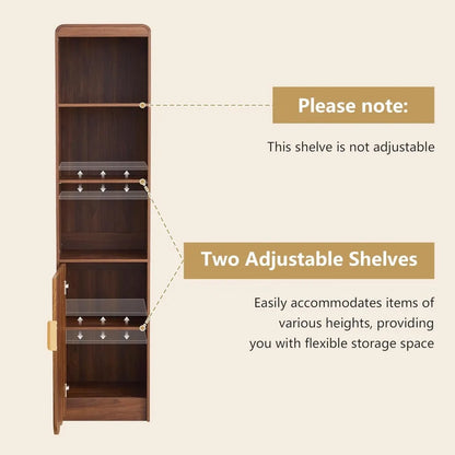 Walnut Storage Cabinet
