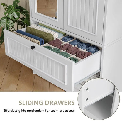 70" Armoire Wardrobe