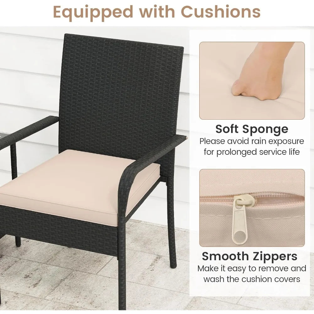 3 Pieces Patio Furniture Set