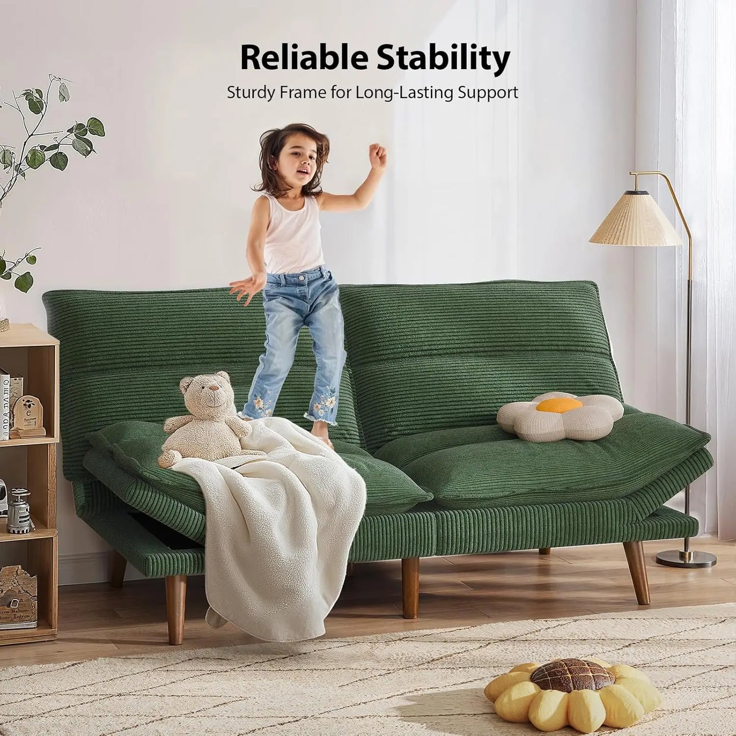 Convertible Futon Sofa Bed