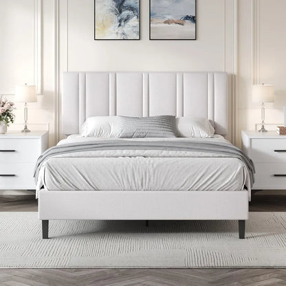 Upholstered Platform Bed Frame