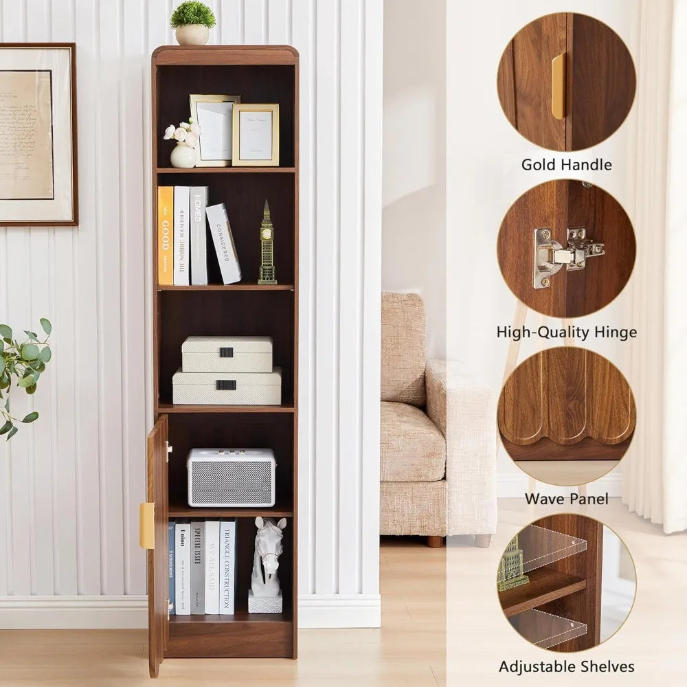 Walnut Storage Cabinet