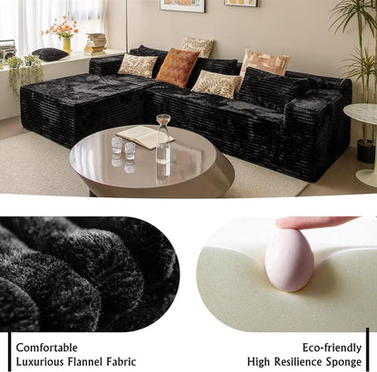 104" Modular Sofa with Deep Seat Comfort