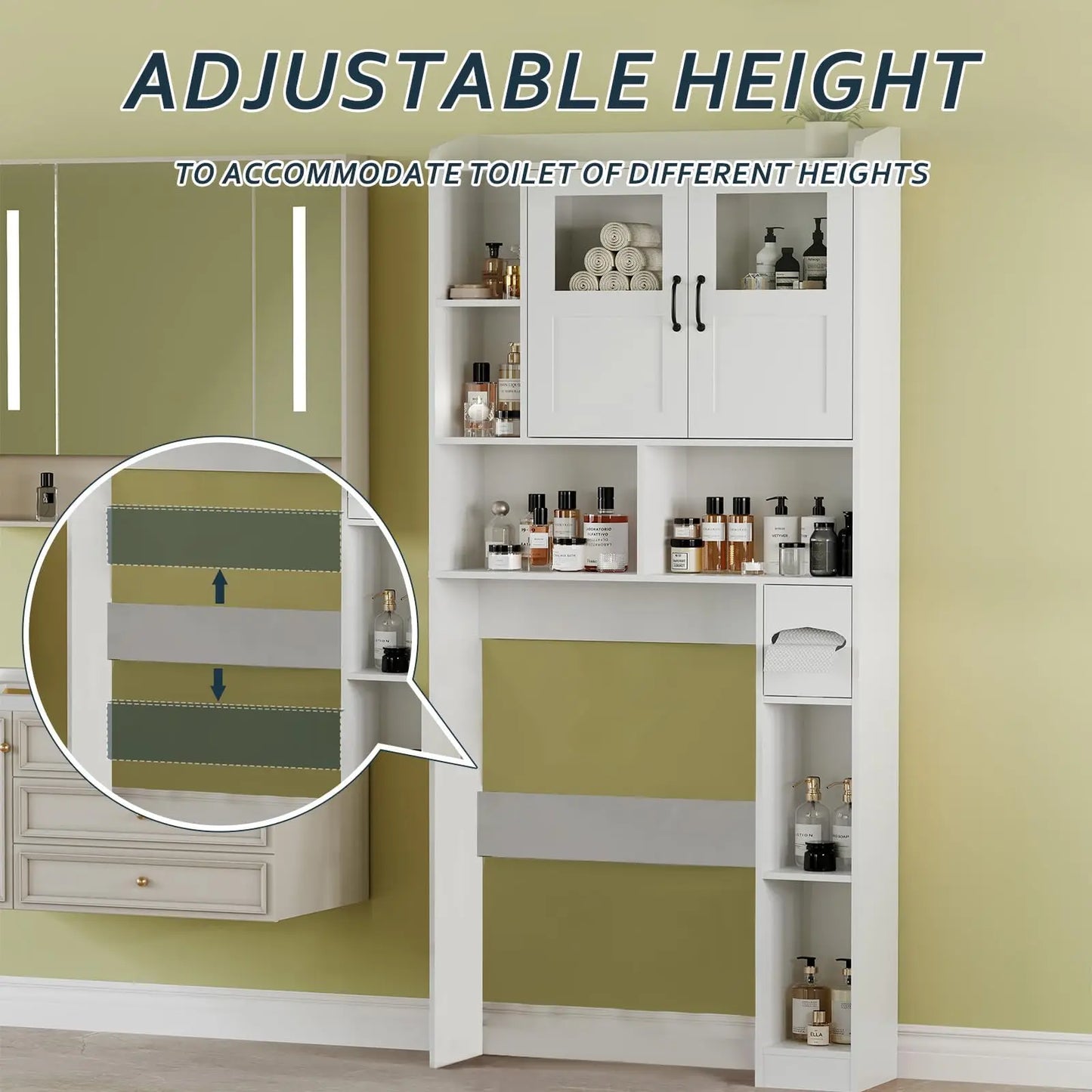 Storage Cabinet Organizer