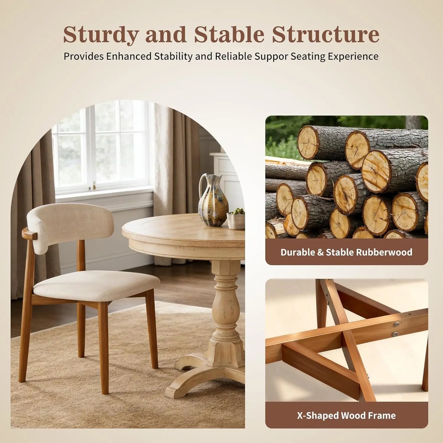 Set of 8 Modern Dining Chairs