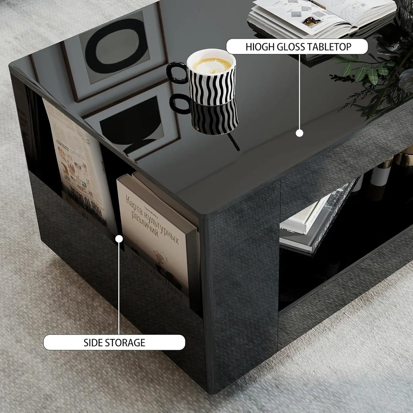 High Gloss Coffee Table