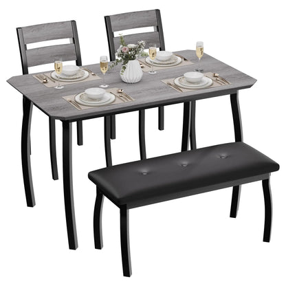 4 Piece Dining Set for Small Spaces