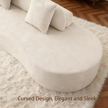130” Boneless Sectional Sofa