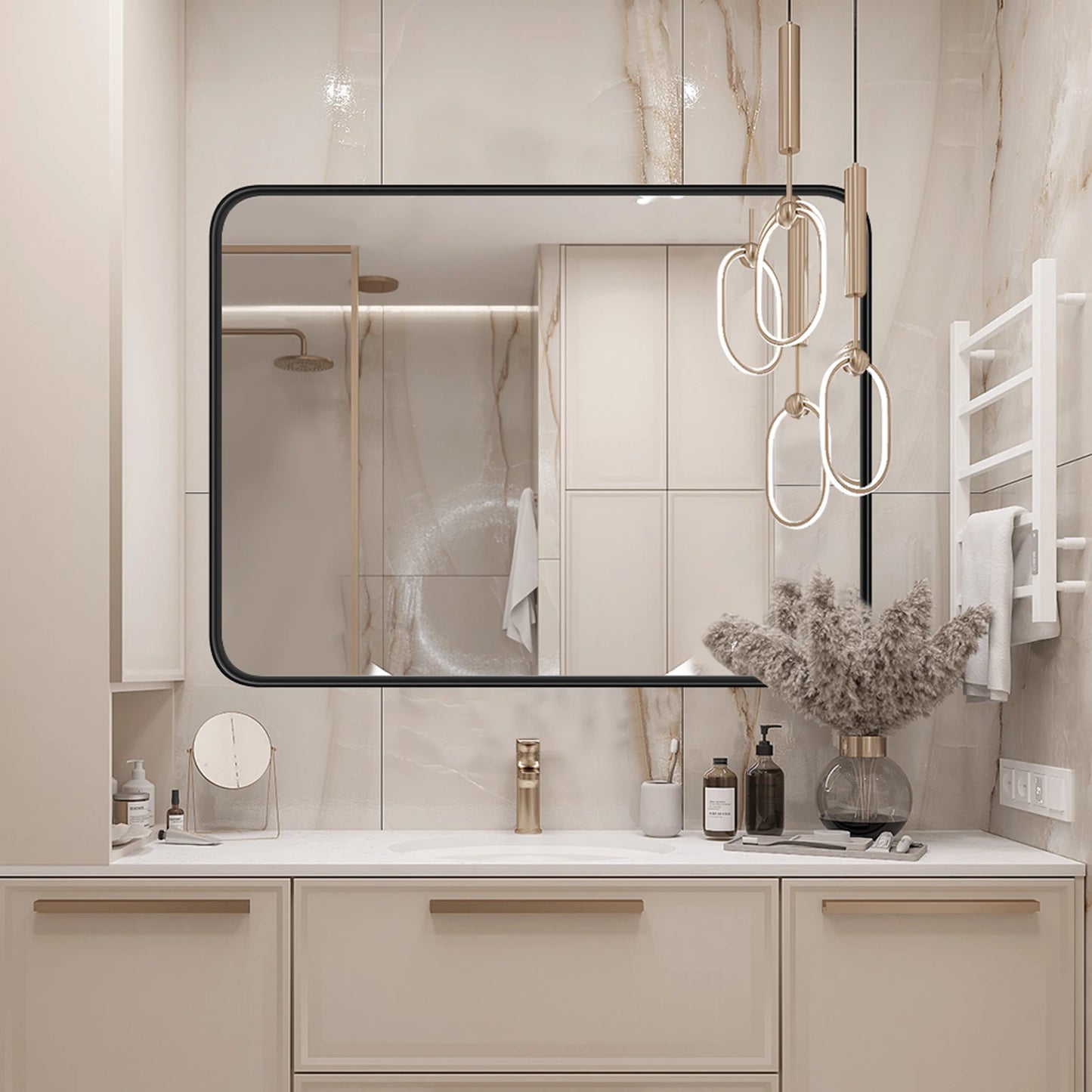 Metal Framed Mirror