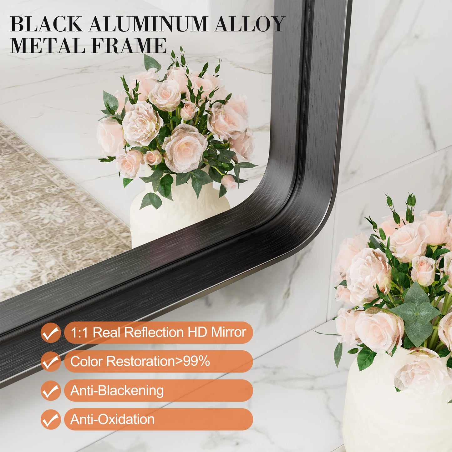 Metal Framed Mirror